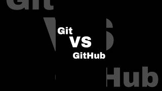 GIt VS GitHub trending coding shortsvideoshortviral gitgithubhubserverwebdevelopment [upl. by Grover]