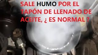 Haz estas PRUEBAS cuando salga HUMO por el TAPÓN de llenado aceite [upl. by Aikemit]