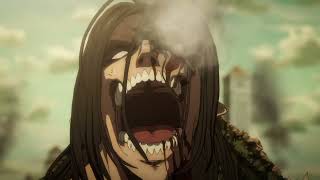 Eren vs Reiner and Porco part 2  Attack on Titan Final Season Part 2 Episode 2  Anim3 4 Dude [upl. by Memberg427]