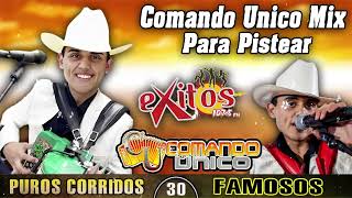 Comando Unico Mix Para Pistear  30 Exitos De Puros Corridos [upl. by Aleetha801]