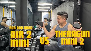 Theragun Mini 2 vs Bob and Brad Air 2 Mini Massage Gun [upl. by Freyah]