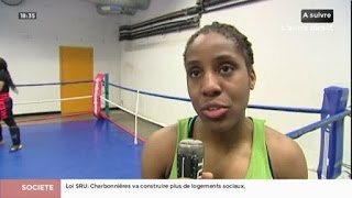 Annaëlle Angerville une championne de boxe thaï [upl. by Balduin]