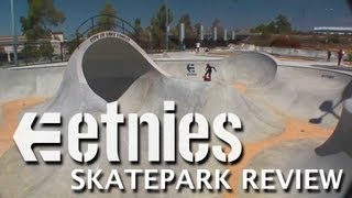 Skatepark Review etnies Skatepark  Lake Forest California [upl. by Cappello]