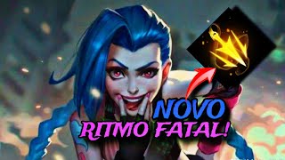 JINX COM O NOVO RITMO FATAL FICOU INSANA  WILD RIFT [upl. by Mairam]