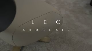 Saloni  Art of Furniture  Leo Armchair [upl. by Nowujalo]