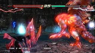 TEKEN 6 JIN VS AZAZEL [upl. by Turro]