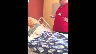 Hospice Worker Sings To Patient [upl. by Lingwood847]