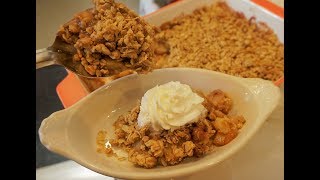 Easy Homemade Peach Crisp or Crumble [upl. by Carr]