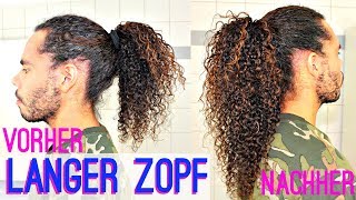 TUTORIAL Langer Zopf  Pferdeschwanz in 5 Minuten [upl. by Alessig]