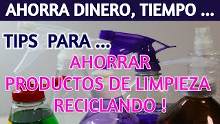 🔝 cómo ahorras TU DINERO Y TUS PRODUCTOS DE LIMPIEZA   Dulce y Natural [upl. by Elwee]