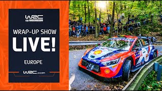 🔴 WrapUp Show LIVE  WRC Central European Rally 2024 [upl. by Neelahtak970]