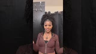 My go to hairstyles reshinehair shorts fypシ hairstyle blackgirlmagic locstyles [upl. by Riamu]