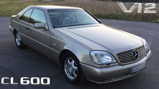 MercedesBenz CL600S600 V12 W140 Coupé InDepth Tour 4K  Exterior Interior Features [upl. by Hgielsa]