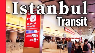 【Airport Tour】2023 How to Transit at Istanbul International Airport [upl. by Susy]