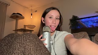 ASMR  Gentle But Sensitive Mouth Sounds amp Hand Movements on the Couch [upl. by Llednav669]