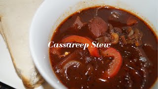 HOW TO MAKE GUYANESE CASSAREEP STEW [upl. by Anairam]