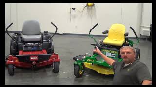 MY19 JOHN DEERE Z355R VS MY19 TORO® TIMECUTTER® MX5000 [upl. by Beutner]