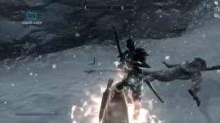 Skyrim Ebony Warriors Reflect blows on Legendary [upl. by Lairret12]