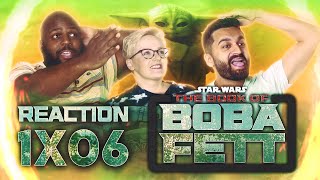 Book of Boba Fett  1x6 From the Desert Comes a Stranger  Group Reaction [upl. by Bluma145]