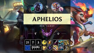 Aphelios ADC vs Smolder  EUW Master Patch 1412 [upl. by Lladnyk]