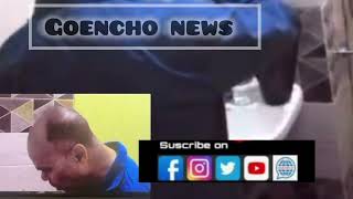 goenchonews  6 day hunger strike Ex Sarpanch Premanand Naik Viral Eating footage [upl. by Refinej909]