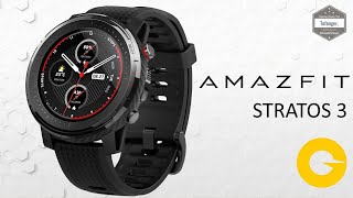 Xiaomi Amazfit Stratos 3 Smartwatch  App Zepp  Android amp iOS  Montre connectée 5ATM  Unboxing [upl. by Shifra]