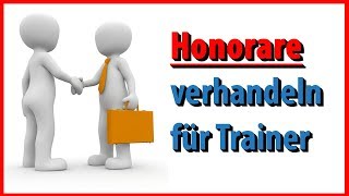 Honorare amp Tagessätze verhandeln für Trainer Berater und Coaches  Dr Florian Pressler [upl. by Acissej]