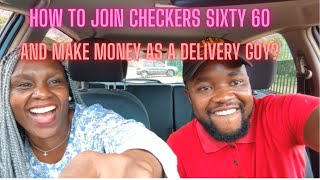 Work with Checkers Sixty60 as a delivery driver 🛵🚚 [upl. by Inaffit]