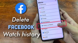 How To Clear All Watched Videos History On Facebook Easy 2021 [upl. by Rossner913]