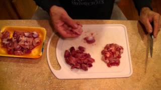 How to clean Gizzards and Hearts [upl. by Adiasteb]