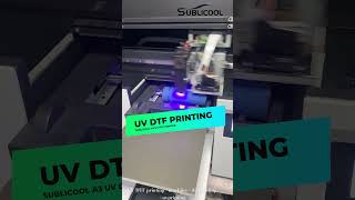 How the UV DTF printing working for the thermos cup [upl. by Servais330]