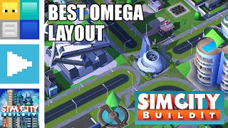 The BEST OMEGA Zones Layout for SimCity BuildIt  E39 [upl. by Sedlik]