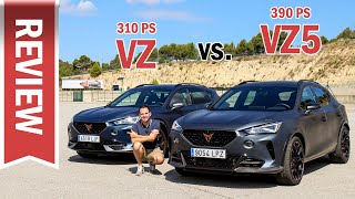 Cupra Formentor VZ5 im Test amp Vergleich 390 vs 310 PS  Driftmode Sound Fahreindruck amp Technik [upl. by Anyaj]