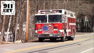 Merrimack NH Rescue 1 and Nashua NH Safety Officer Responding [upl. by Martine240]