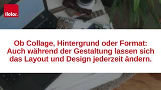 ifolor VideoTutorial Fotokalender online selbst gestalten [upl. by Ainsley]