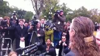 Westboro Baptist Church press conference after Snyder v Phelps Oral Arguments  part 1 [upl. by Donall]