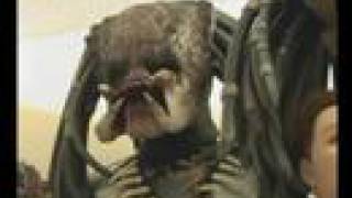 My latest animatronic under a Mander AVP Predator Mask [upl. by Nnayhs]