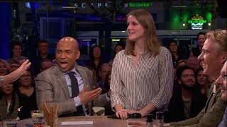 Humberto kan niet tippen aan meesterbrein Yvonne  RTL LATE NIGHT [upl. by Olenta]