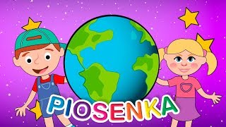 🌍 ZIEMIA WYSPA ZIELONA 🌍  Piosenka Dla Dzieci  PiesioTv 🐾 [upl. by Bourgeois]