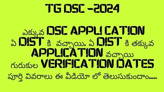 TG DSC APPLICATION GURUKULA VERIFICATION [upl. by Flanagan]