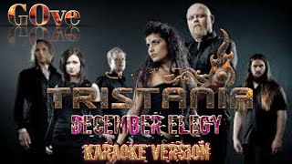 Tristania  December Elegy Karaoke version [upl. by Ydasahc]