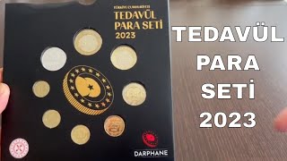 2023 Tedavül Hatıra Para Seti ve Darphane Jetonu [upl. by Hoi]