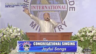 JMCIM  Congregational Singing  Joyful Songs  June 25 2023 [upl. by Akimak454]