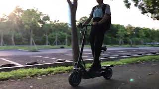 FLJ Upgrade T113 3200W dual motor Scooters  Europe Stock [upl. by Airekahs]