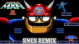 Mega Man 3 Wily Castle Boss Megaman 7 SNES Remix [upl. by Abbe743]