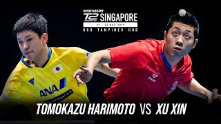 T2 Diamond 2019 Singapore SemiFinal  Tomokazu Harimoto vs Xu Xin  Full Match [upl. by Rosmunda]