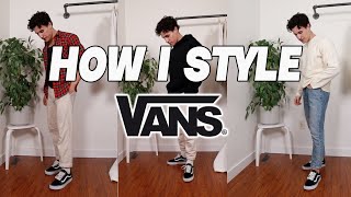 How To Style Vans OLD SKOOLS  6 Dope Outfits [upl. by Emmalynn]