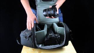 Whats In MY Lowepro Slingshot Aw 200 Bag [upl. by Gargan]