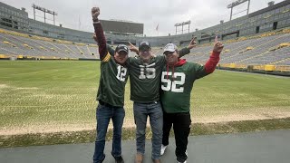 Lambeau Field Tour  Extended Vlog [upl. by Ahsikrats561]