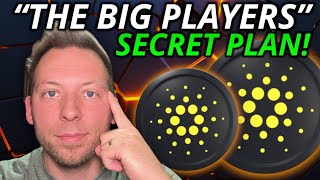 CARDANO ADA  quotTHE BIG PLAYERSquot SECRET PLAN DONT FALL FOR IT [upl. by Marthe]